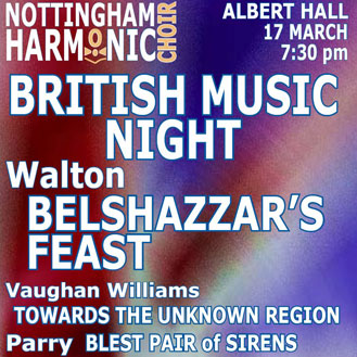 British Music Night - Nottingham Harmonic